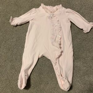Baby girl 3m footie pajama